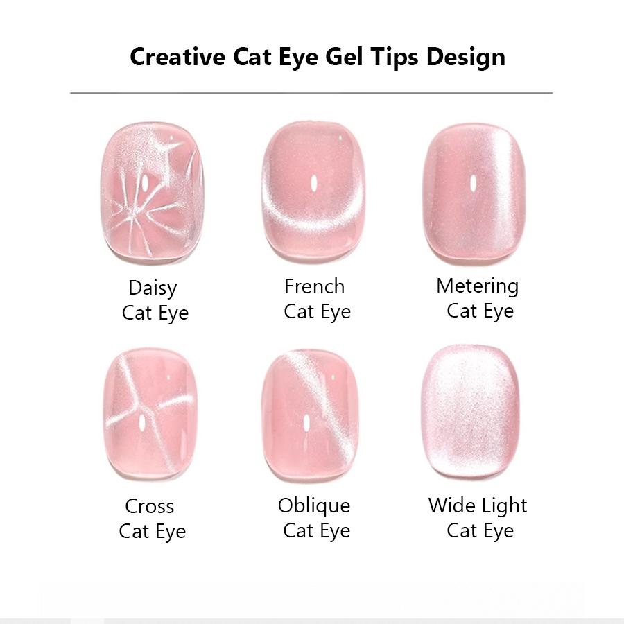 Сильный магнит 5 в 1 для магнитного геля для кошачьих глаз, маникюрного инструмента с магнитом для УФ-геля, дизайна ногтей