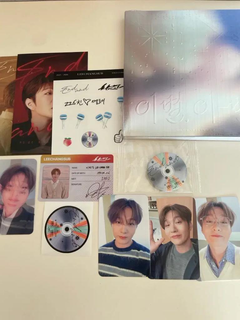 Lee Chang-seop Busan Concert Fan Booth Kit (including the album "Farewell, This Planet") Used