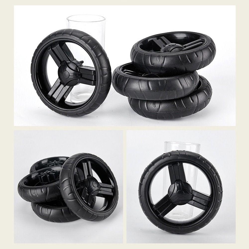 Anti Slip EVA Luggage Tire Wheel Travelling Trolley Caster Wheelchair Caster Shoppin Cart Wheels