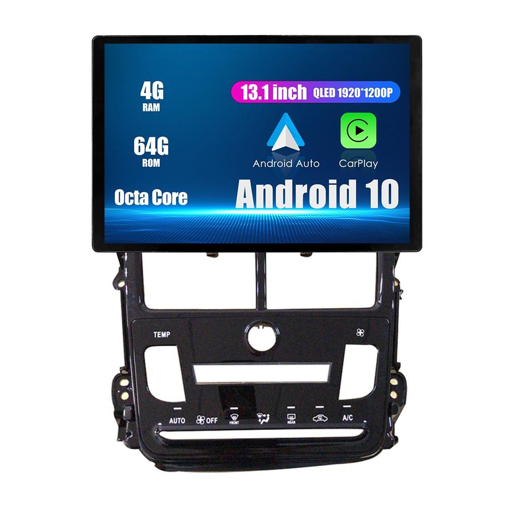 Android Радио 13,1 "автомобильное стереонавигационное головное устройство мультимедийный плеер GPS для Toyota Vios Yaris 2018 2019