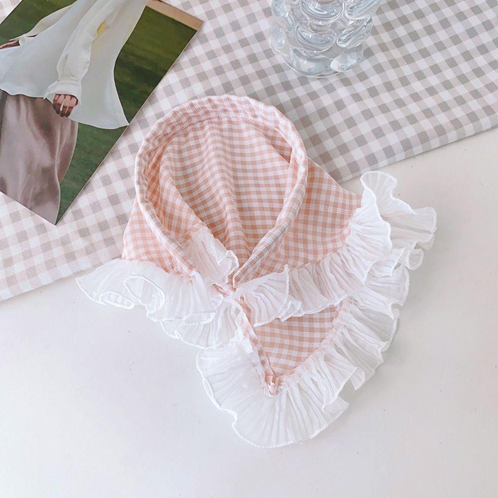 Hair Accessories Triangle Scarf Lazy Person Lace Headscarf Sun Protection Headscarf