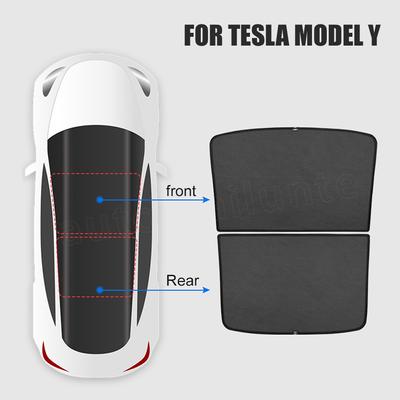 Для Tesla Model Y 2023 2022 Крыша Солнцезащитный козырек для люка Y Аксессуары Стеклянная крыша Солнцезащитный козырек Защита от солнца