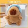 Capybara Toy Plush Keychain Backpack Charm Stress Relief Gift For Teens Kids