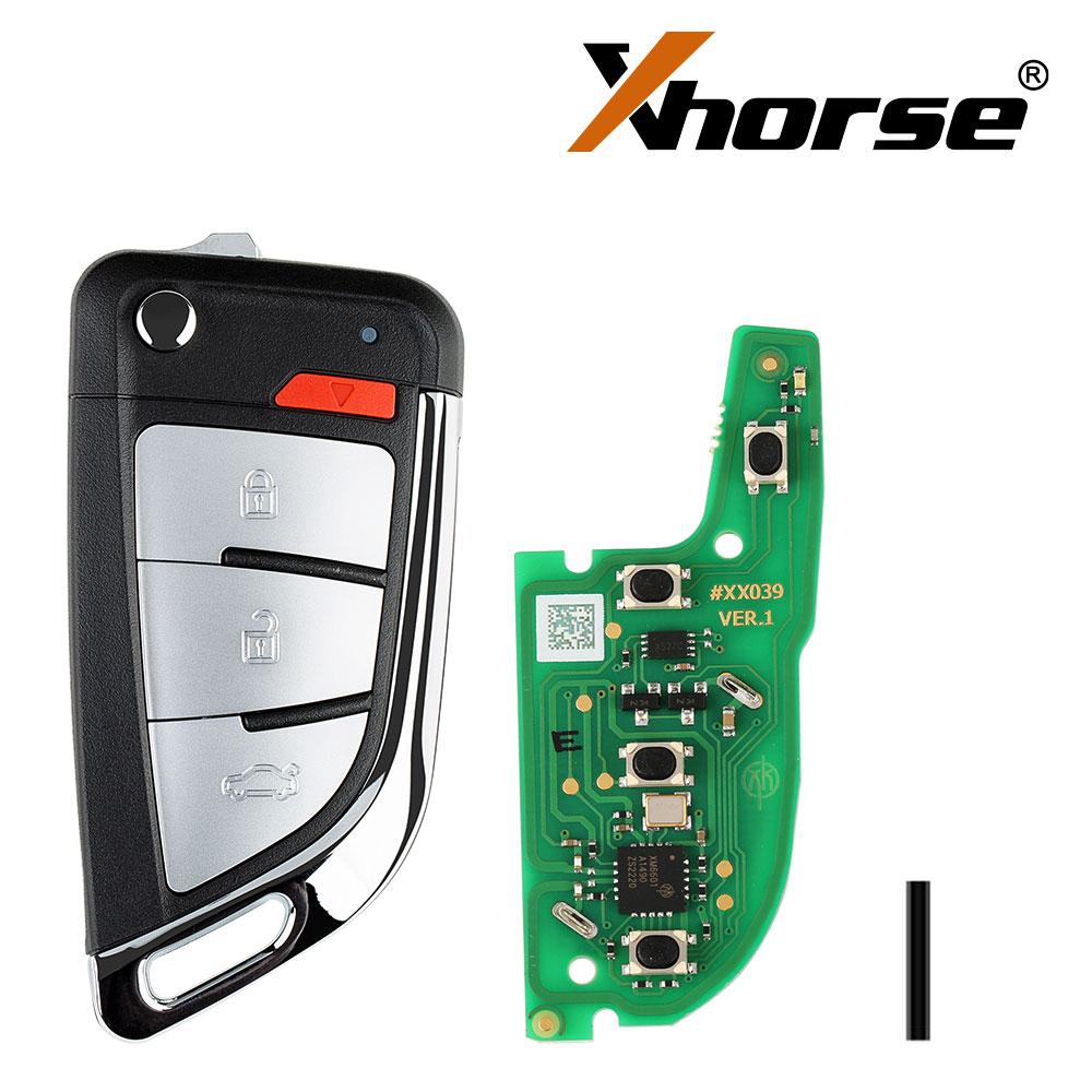 5 шт. Xhorse VVDI XE Series Remote Key с Super Chip XEMQB1EN XEDS01EN XEFO01EN XEKF20EN XEKF21EN XELEX0EN XELEX1EN