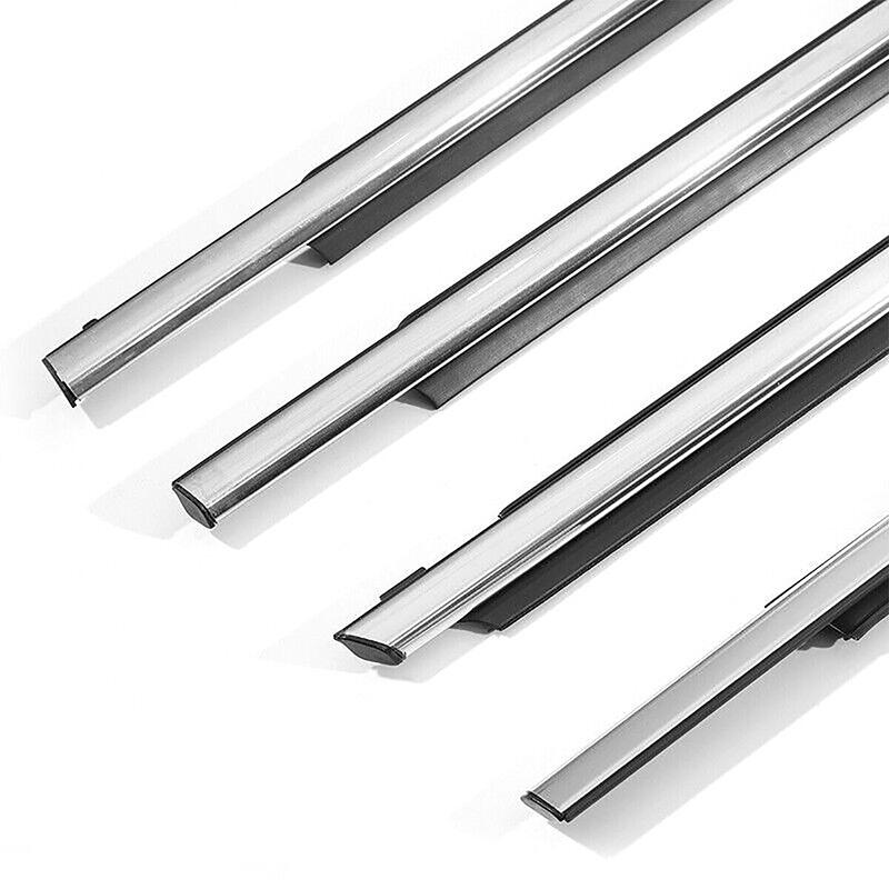 4 шт./компл. резиновые уплотнители для окон и дверей, водонепроницаемые, подходят для Toyota Camry 2006-2011 / 2012-2014