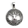 [World Accessories Carmelo] Христианское Древо Жизни Кулон-подвеска из стерлингового серебра 925 пробы