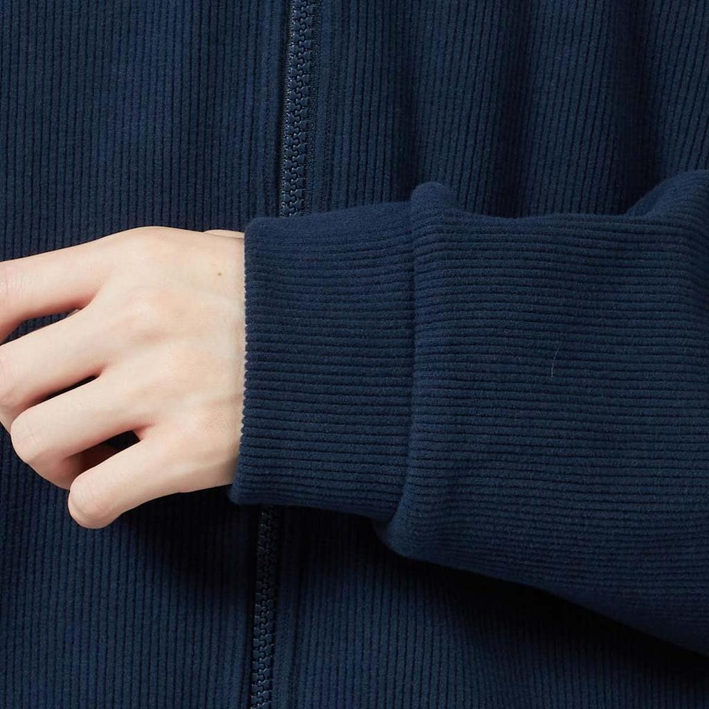 Emporio Armani ВЕЛЬВЕТОВАЯ ФЛИСОВАЯ БЛУЗКА Вельветовая флисовая куртка на молнии, размер ЕС, настоящее время 54085862 Официальный магазин Товар Темно-синий S Мужская 68. (Размер ЕС)