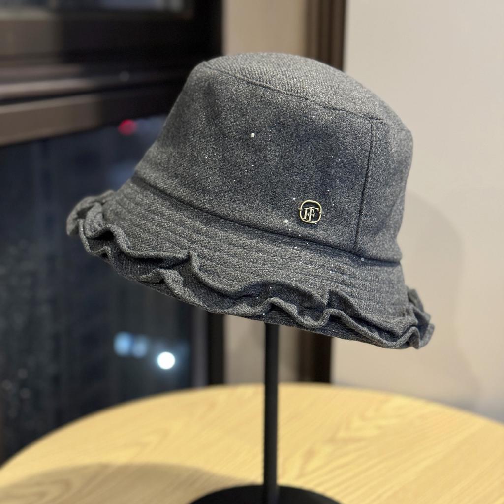 Маленькая ароматная шляпа рыбака во французском стиле для женщин, осенне-зимняя, подчеркивающая лицо, маленькая, для улицы, повседневная, универсальная и модная шляпа-панама, тренд