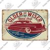 Decor My Garage Tin Sign Plaque Metal Plate Vintage Gift Wall Art Painting for Rule Man Cave Home  Bar Old Car Shop Poster