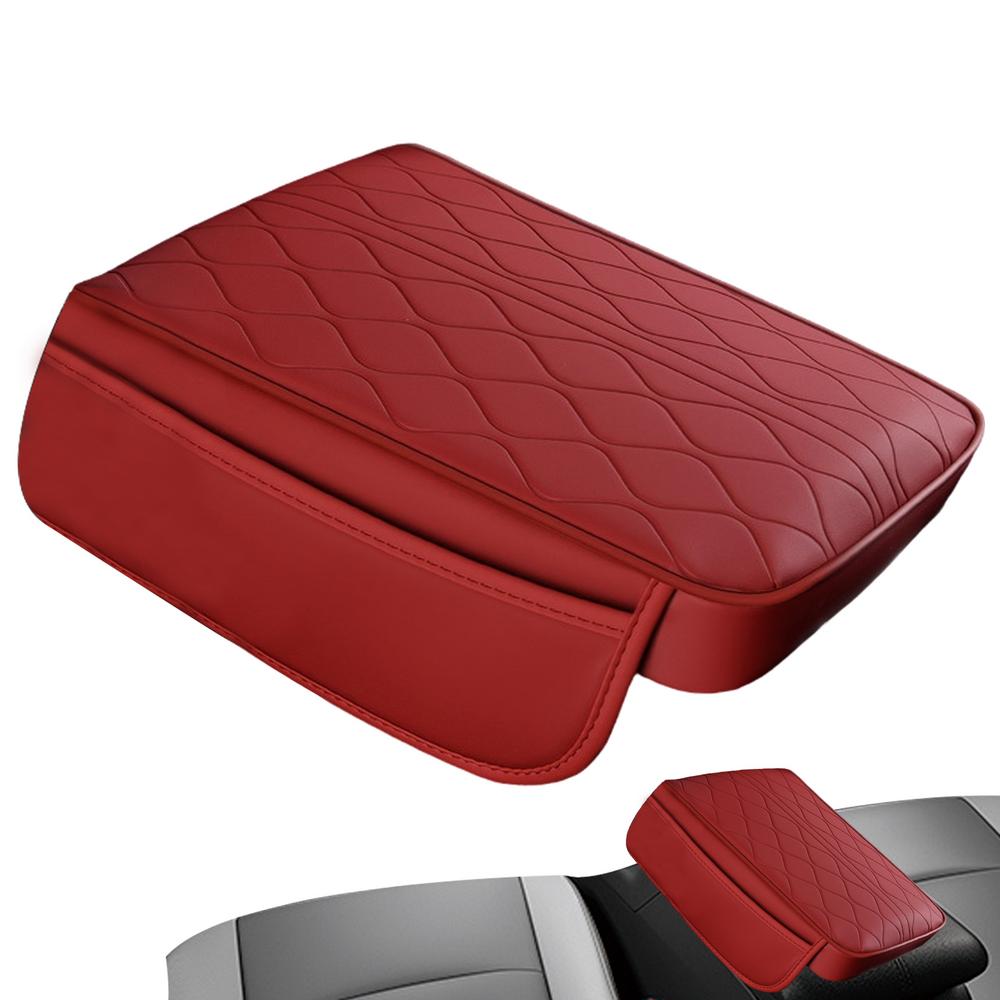 Подлокотник автомобиля Подушка водонепроницаемая кожаная центральная консоль подлокотник карманы для хранения 2 в 1 автомобильный подлокотник сидение ящик протектор мягкий