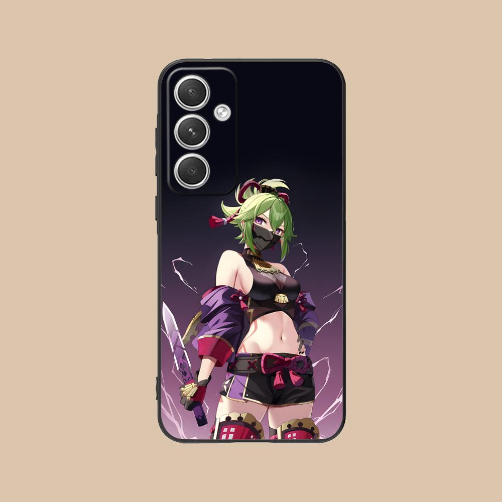 Игровой чехол для мобильного телефона GI Kuki Shinobu для Samsung Galaxy S26 S25 S24 S23 S22 S21 S20 Note20 Plus FE Ultra Красочный чехол Роскошный