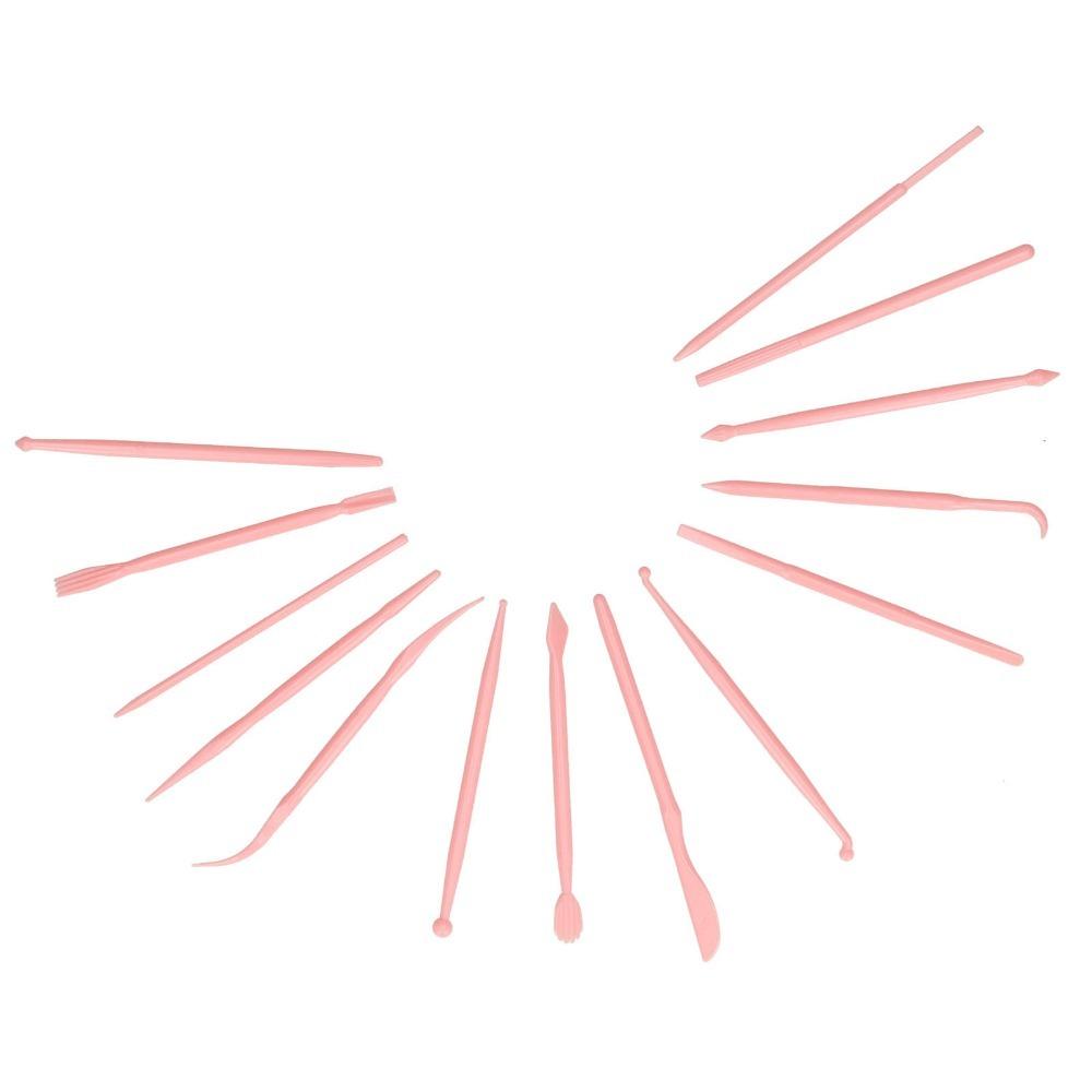 70pcs Embossing Design Clay Modeling Tool PP Polymer Clay Kit Cake Sculpting Tools DIY Crafting