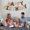 1 Set Happy Birthday Balloon Aluminum Foil Letter Shape Party Balloon Decoration for Birthday Celebration!