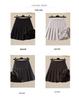 Women's Wool Pleated A-Line Skirt - Autumn/Winter 2025 - High Waist, Slim Fit, School Style, Thick JK Short Skirt