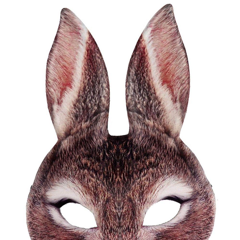 Mask Cosplay Props Christmas Masquerade Mask Costume Party Supplies Halloween Decoration Bunny Mask