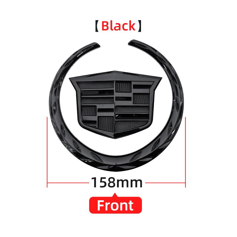 1pcs ABS 109mm 158mm for Cadillac SRX ATS XTS Car Front Grille Emblem Rear Tail Bumper Trunk Sticker Badge Styling Accessories