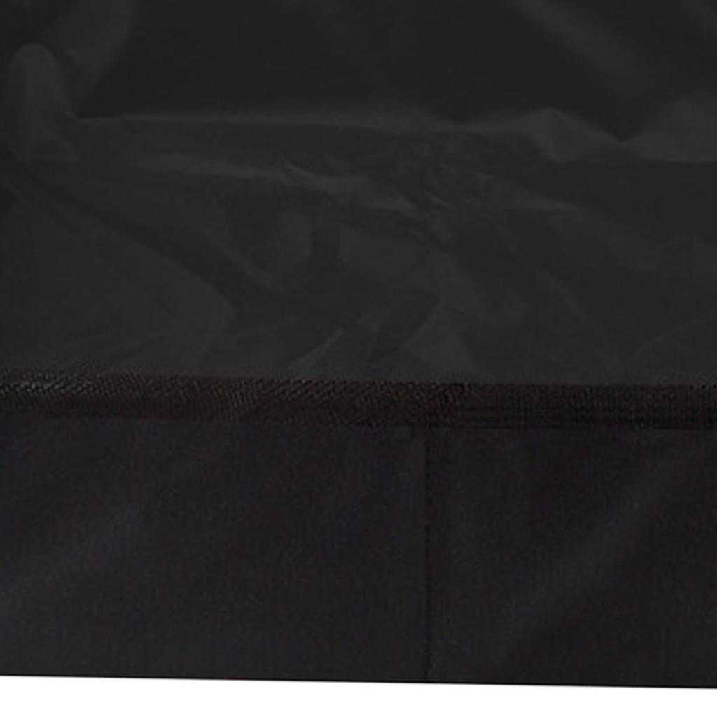 Складной кошачий лоток Водонепроницаемый Портативный Складной лоток для кошачьего туалета из ткани Оксфорд 50x40см Черный