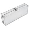 1Pc 6 12 Grid Slots Aluminum Rectangle Watch Jewellery Display Storage Organizer Box Case New