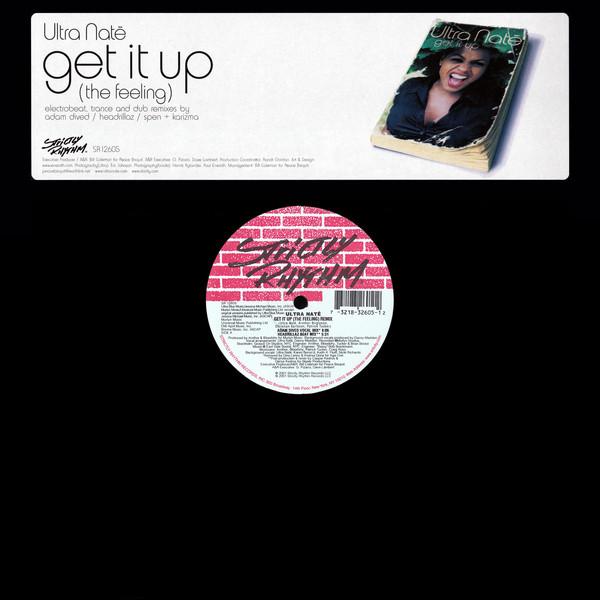 12-дюймовая пластинка ULTRA NATE Get It Up The Feeling Remix SR12605 Strictly Rhythm 2001 US Dance Electronica Б/У