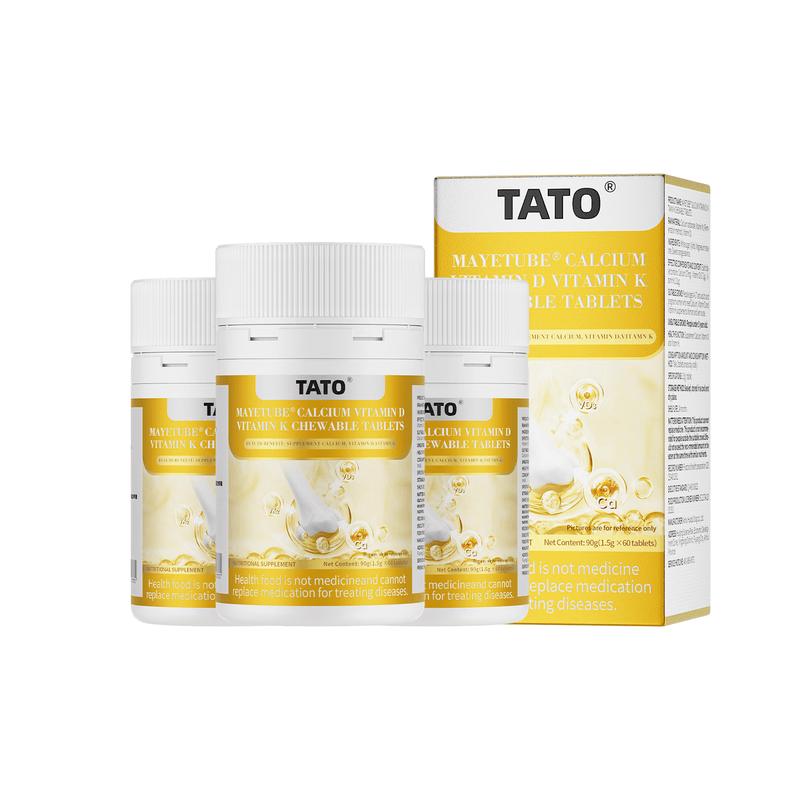 TATO Кальций и Витамины Жевательные Таблетки