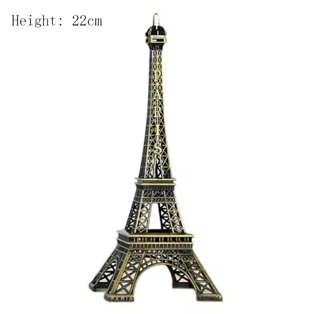 7 Sizes Eiffel Tower Model Metal Eiffel Tower Decorative Ornaments Eiffel Tower Statue