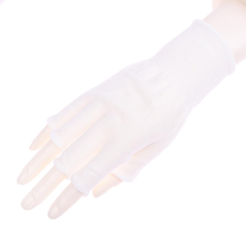 2 шт. Защитные перчатки от УФ-лучей, перчатки для ногтей, светодиодная лампа для ногтей, защита от УФ-излучения, перчатки для маникюра и дизайна ногтей