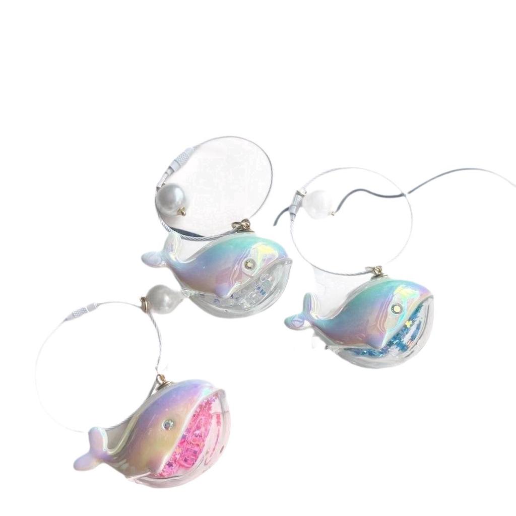 Whale Keychain Pendant: Su's Aquarium Couple Gift from Douyin