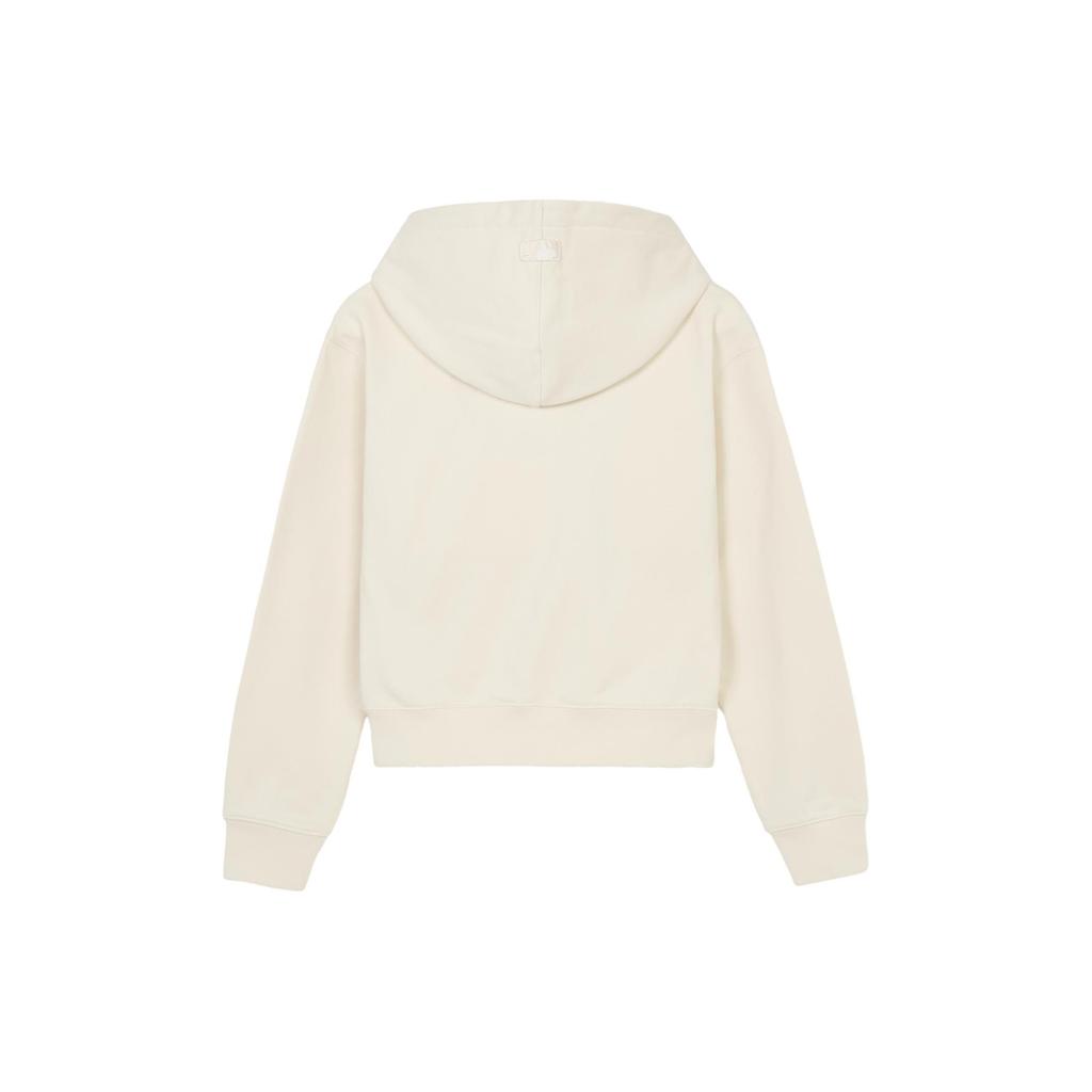 New MLB SS24 Sweatshirt Women's Ecru 3FHDB1341-43CRD