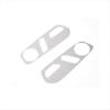 Interior Car Accessories For Rivian R1S R1T -2026 Aluminium Alloy Silver Car Front Seat Adjustment Panel Cover Trim
