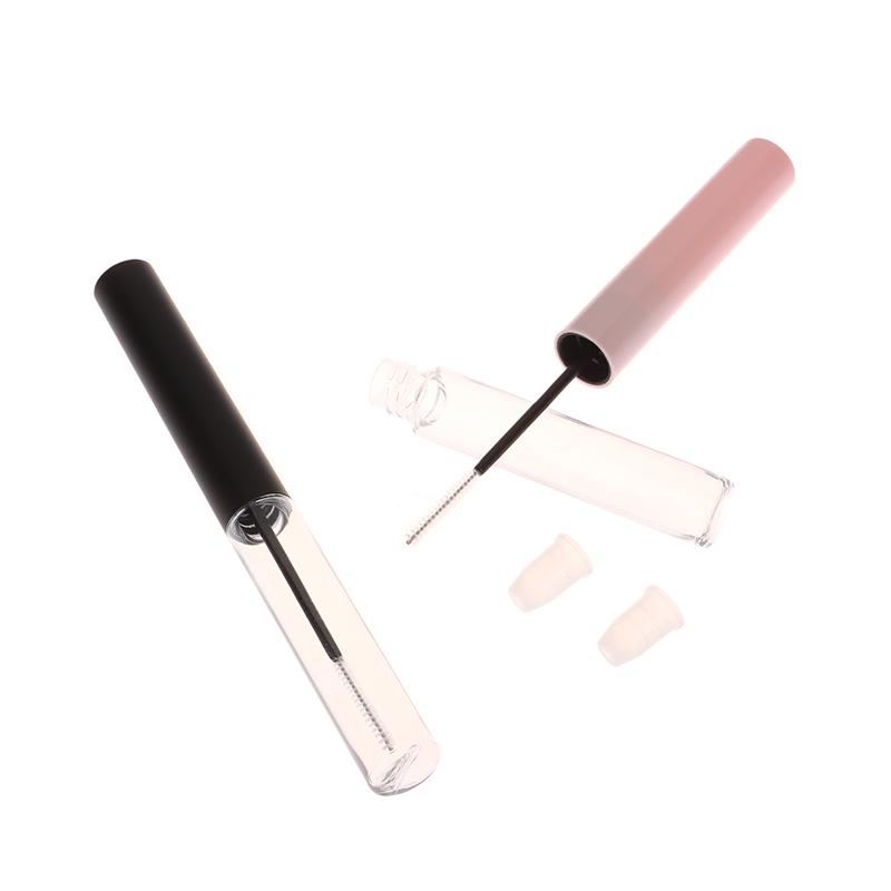 5ML Ultra Fine Brush Empty Mascara Tube Liquid Eyeliner Mascara Bottle Eyelash Elongation Refillable Cosmetics Containers