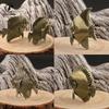 Antique Brass Pterophyllum Scalare Fish Watching Fishes Sea Animals Model Fishbowl Decoration Action Figures Education Miniature