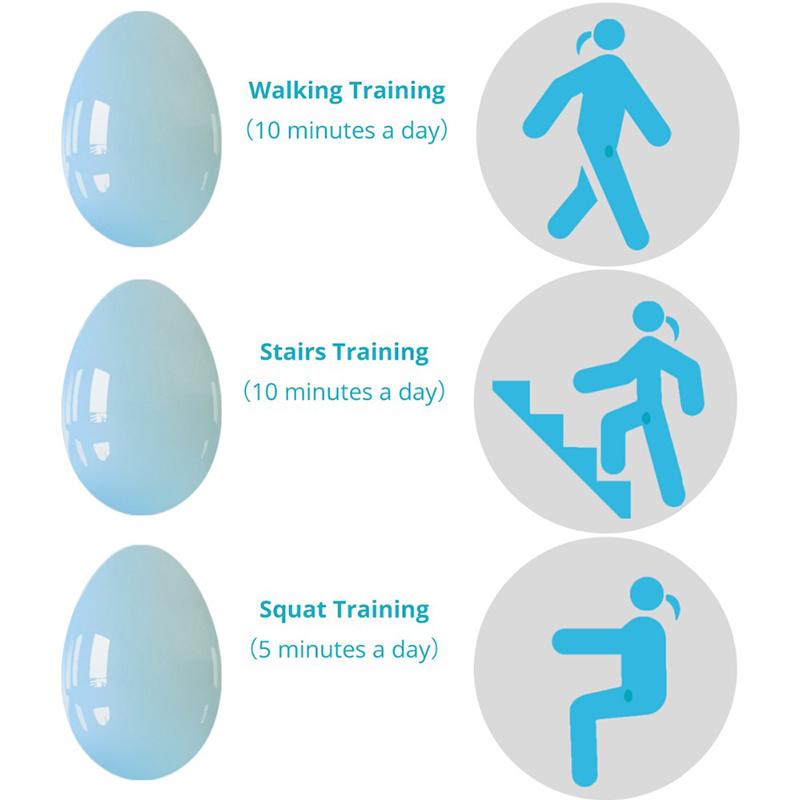2/3Pc Set Natural Jade Eggs Women Kegel Vaginal Exerciser Female Vaginal Muscle Contraction Yoga Yoni Body Drilled Massage Stone