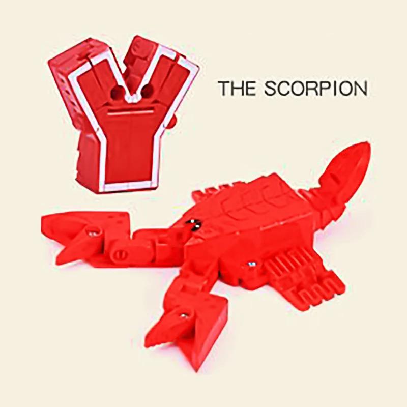 Новые обучающие игрушки 26 букв Изучаемые слова Трансформируемые Собираемые Роботы Алфавитные игрушки Для детей Подарки Учись Играй Робот-игрушка