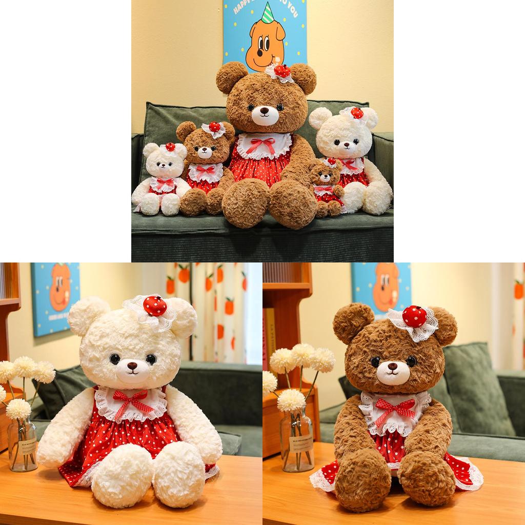 Плюшевая игрушка Медвежонок из коротковорсового материала для детей и младенцев Подарок
