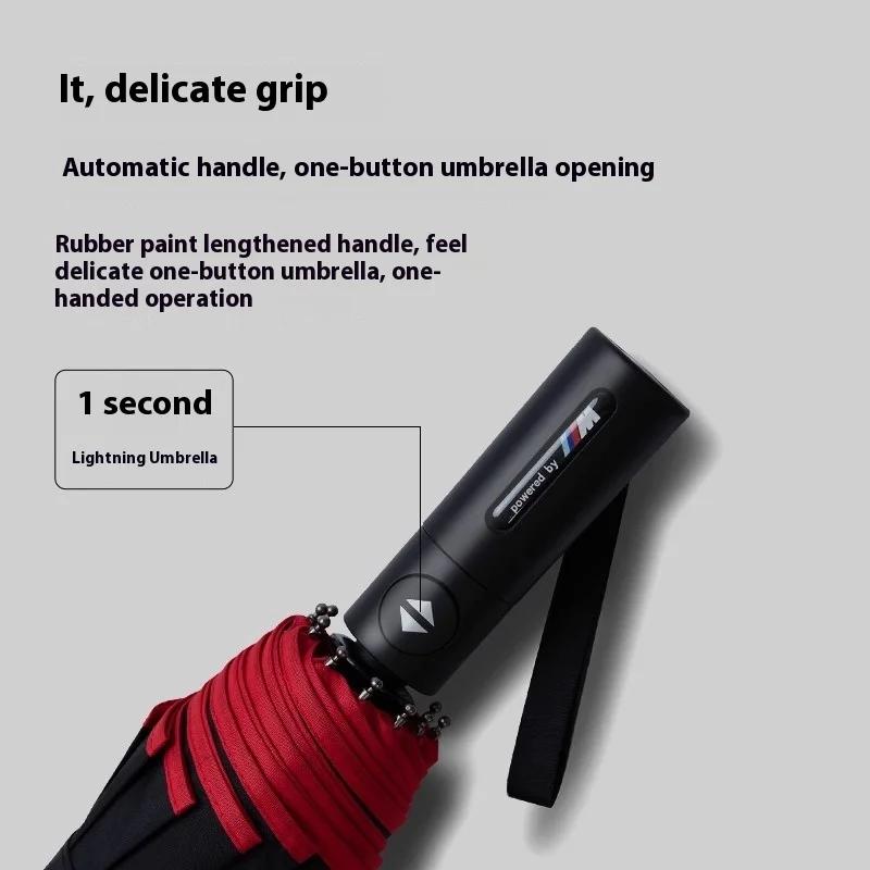 Automatic Folding Windproof Sunshade Car Umbrella For BMW X1 X2 X3 X5 X6 X7 M3 M4 F15 F25 F30 E36 E39 E46 E87 E90 3 5 6 7 Series GQ8