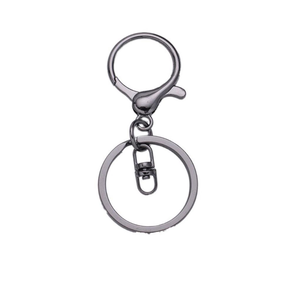 20Pcs Buckle Metal Key Chain Pendant Keychains Jewelry DIY Snap Hook Clips Key Ring  Jewelry Making