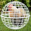 Ball-Shaped Chicken Cage Outdoor Spherical Chicken Coop Poultry Protection Cage Pigeon Rabbits Duck Safe Walking Net for Pet Safety Yard Farm Use