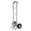 Hand Truck, 226.9 kg Load Capacity, Heavy-Duty Hand Truck Dolly with Non-Slip Wheels & Handle, Aluminum Alloy Portable Trolley Dolly with Tie-down