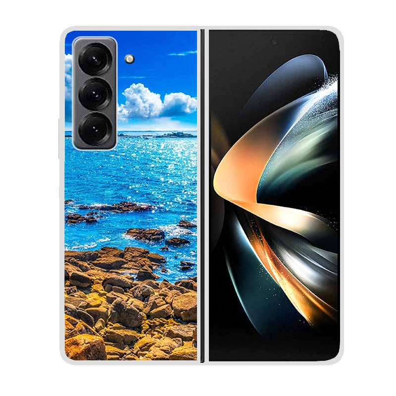 For Samsung Galaxy Z Fold Special 5G Fashion Cases Clear Hard PC Back Cover For Galaxy Z Fold Special SM-F958N Transparent Cover