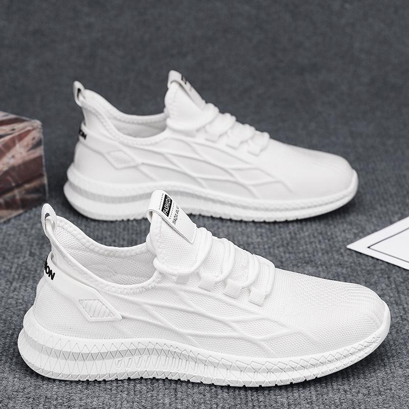 Мужские кроссовки 2025 года из дышащей сетчатой ткани, легкие и универсальные мужские спортивные кроссовки, легкие и удобные модные кроссовки