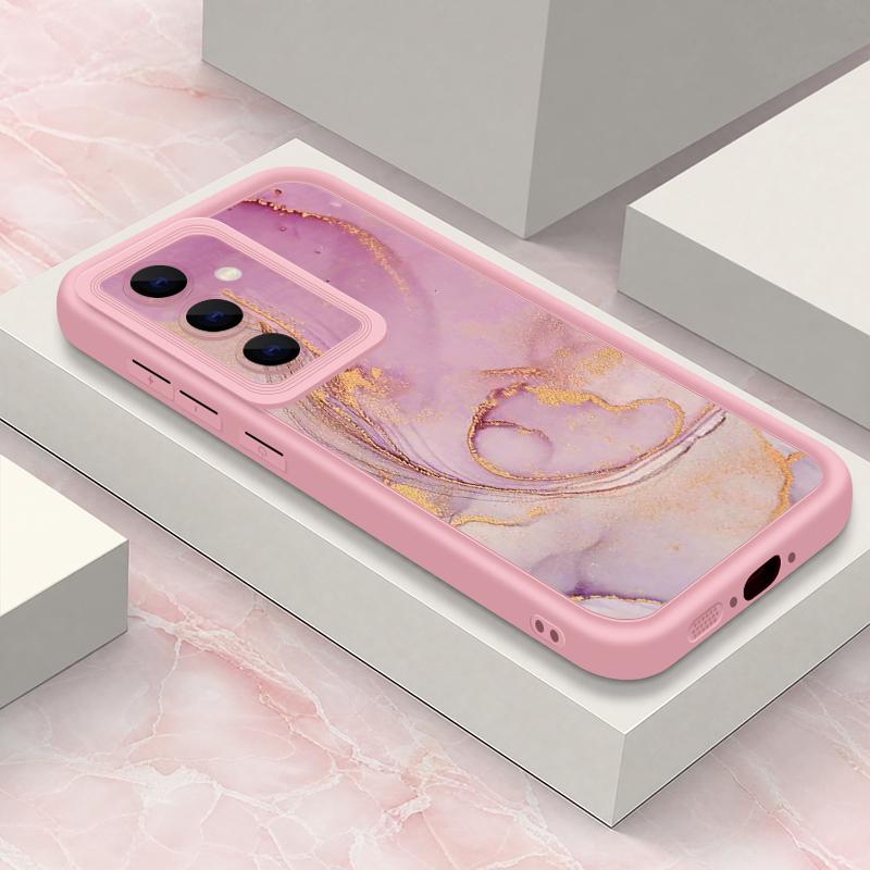 Акварельный мраморный чехол для Samsung S26 S25 Ultra S24 S23 S22 S21 FE A18 A54 A55 A16 A26 A36 A56 A17 A27 A37 A57 5G Ударопрочный бампер