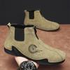 Men’s Leather Boots Outdoor Casual Sneakers Plus Size 39-46