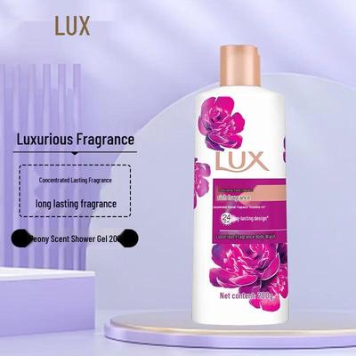 Гель для душа Lux с эфирным маслом, аромат пиона