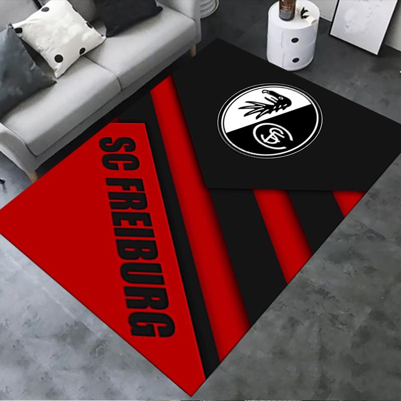 Новый ковер SC Freiburg 2025 для гостиной, спальни, дома, дивана, детская игровая, нескользящий коврик для пола 82