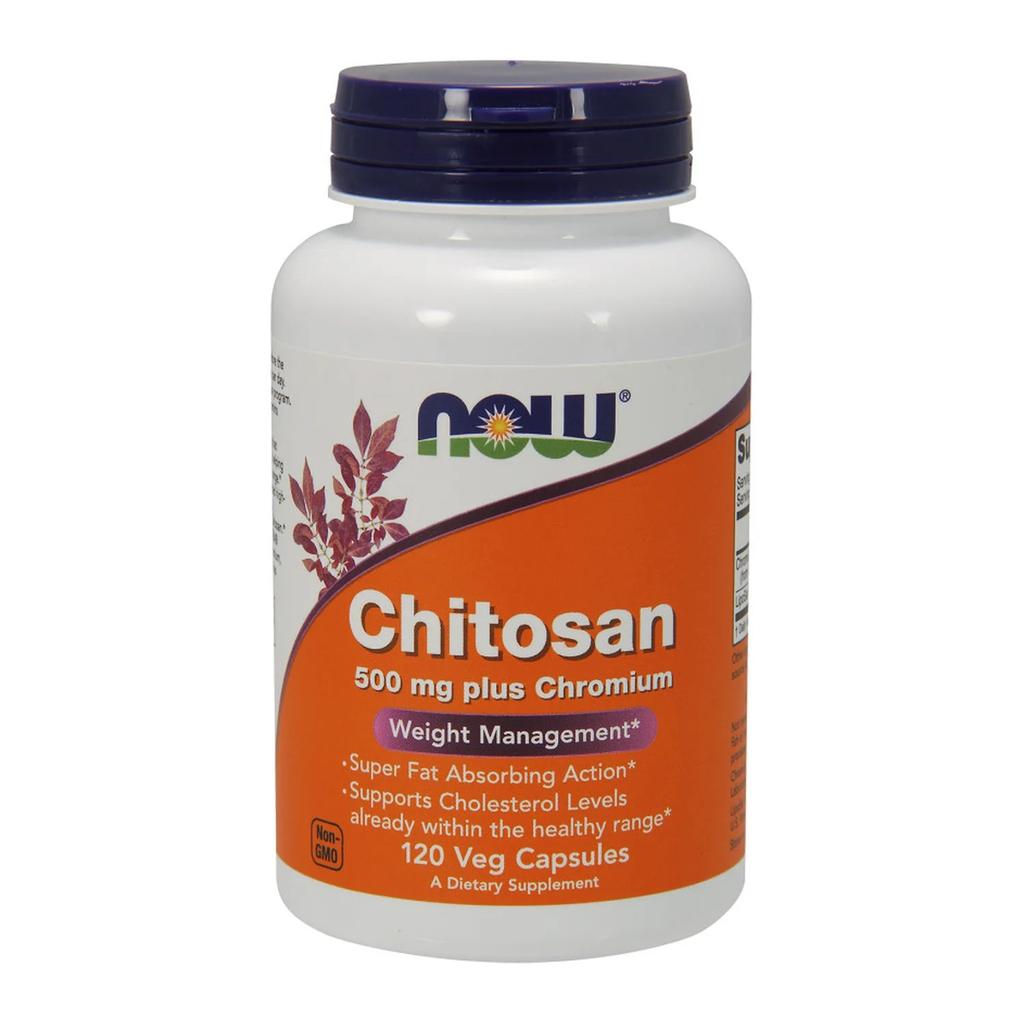 Chitosan, 500mg Plus Chromium - 120 vcaps