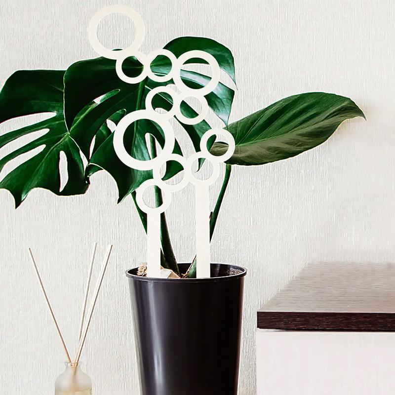 Honeycomb Wooden Plant Trellis 1Pcs Creative Stand for Indoor Potted Plants