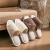 Льняные тапочки женские весенне-осенние четыре сезона летние домашние хлопково-льняные домашние нескользящие мужские парные