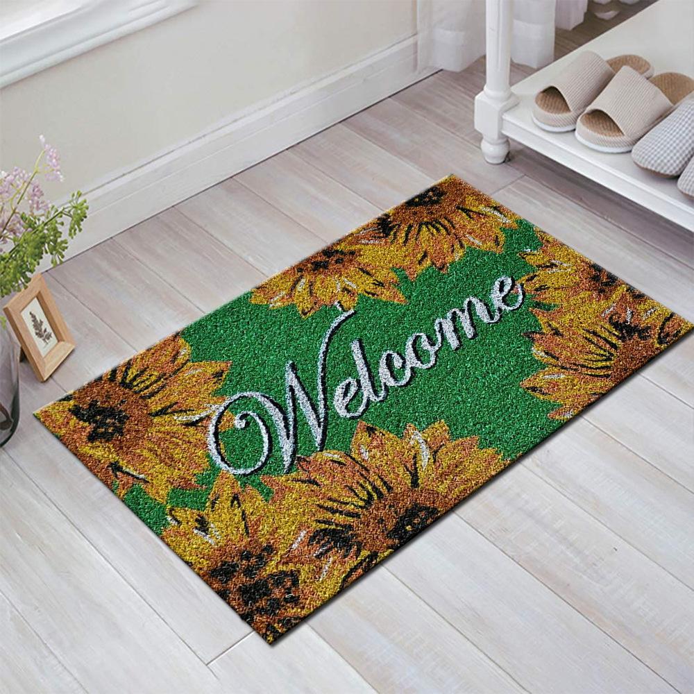 Fresh Home Can Be Cut Pvc Door Mat Non-Slip Spinneret Floor Mat Plastic Dust Carpet Diy