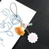 Милый Акриловый Розовый Кальмар Ролл Телефонный Шнурок Тайяки Нарутомаки Рыбный Пирог Брелоки Сумка Брелок Аксессуары Подарок Друзьям
