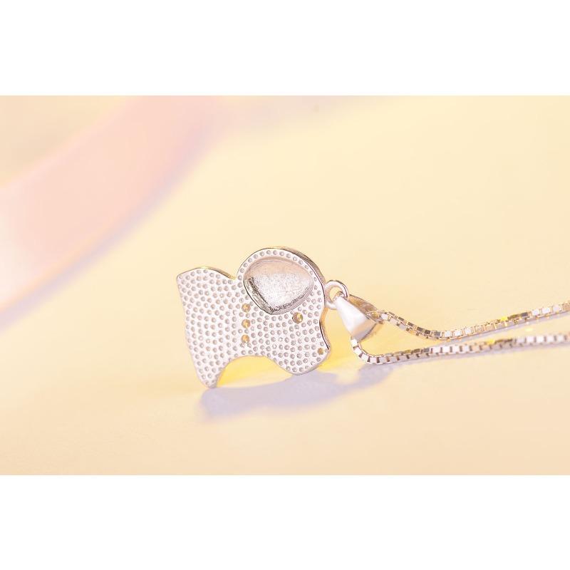 Милая подвеска в виде собаки на удачу из стерлингового серебра 925 пробы, серебряные украшения